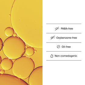 Neutrogena product label with SPF and oxybenzone-free ingredient details visible