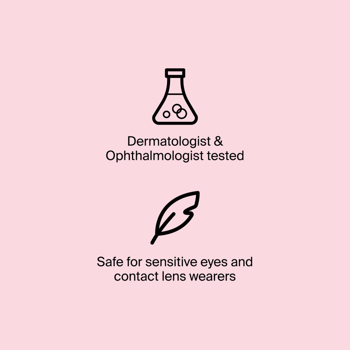 Neutrogena label ingredients panel showing key actives for lash conditioning