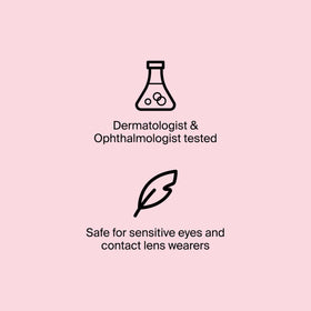 Neutrogena label ingredients panel showing key actives for lash conditioning