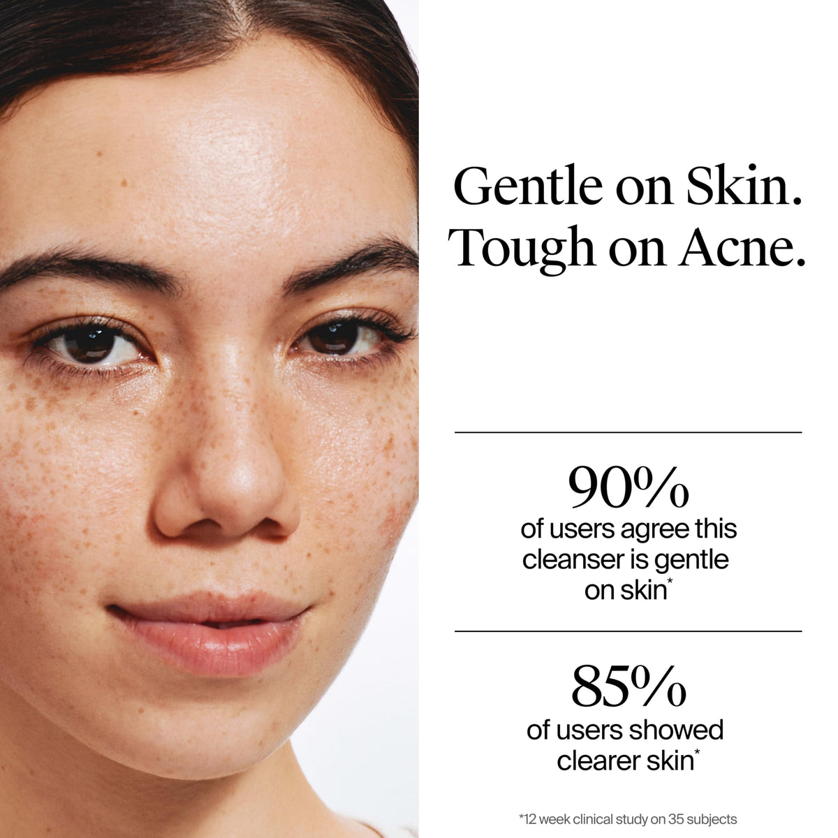 Neutrogena lather on hand demonstrating effective oil removal benefit