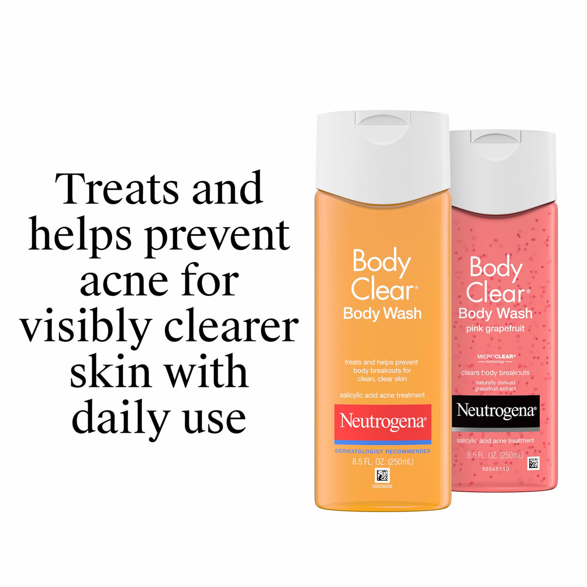 Neutrogena displayed in bathroom setting showing daily routine benefit