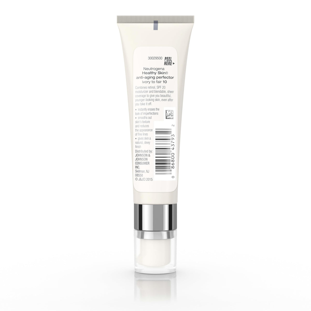 Neutrogena on bathroom vanity with mirror suggesting everyday skincare use