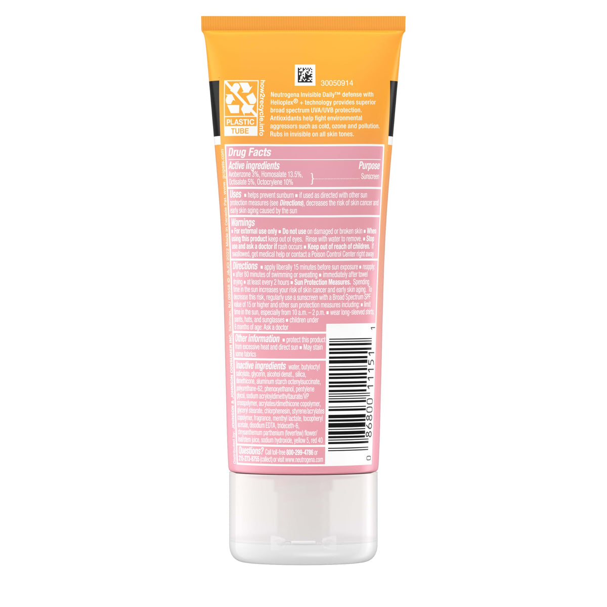 Neutrogena on hiker outdoors showing broad-spectrum protection benefit