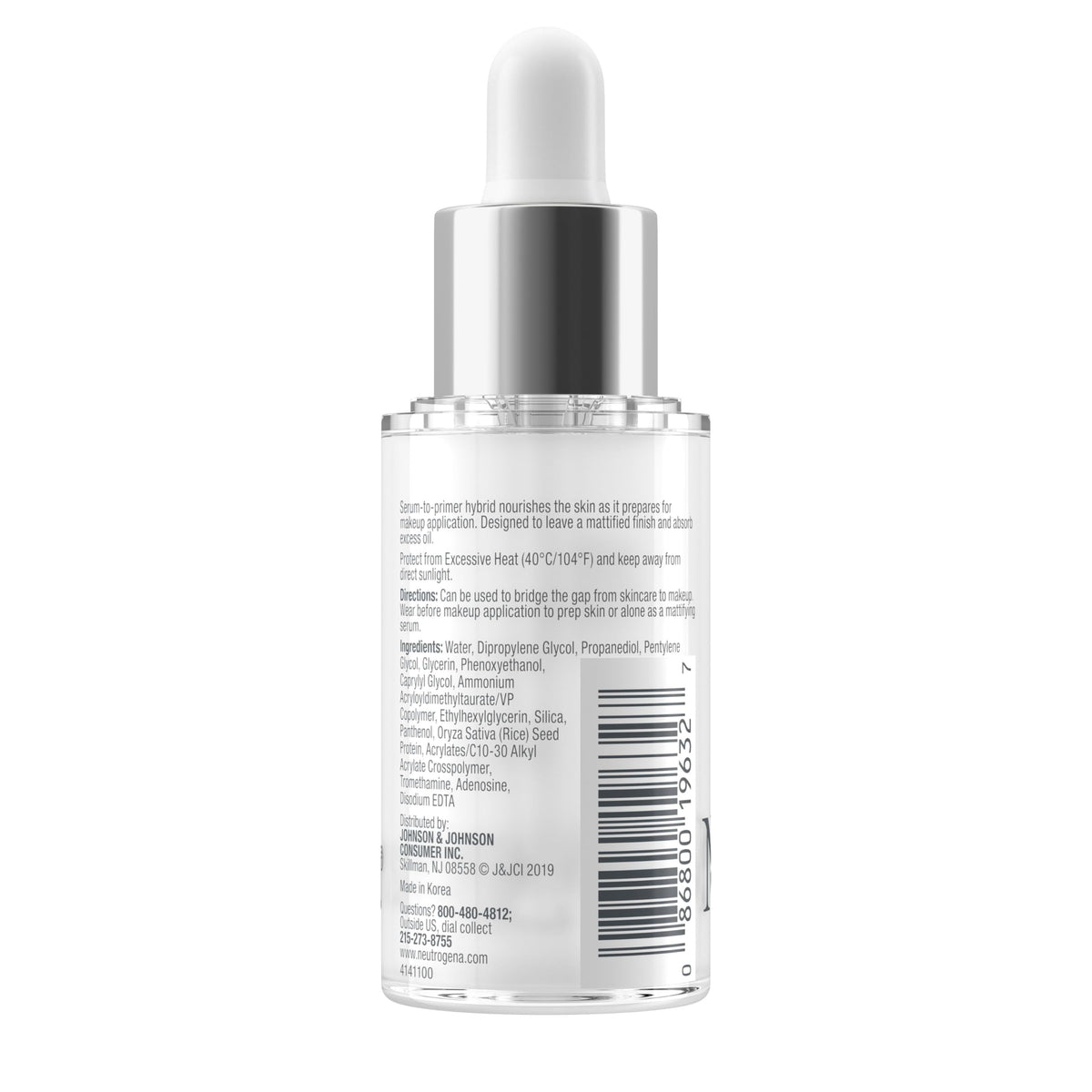 neutrogena on model outdoors showing long-lasting matte finish
