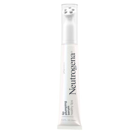 Neutrogena lifestyle image of woman applying serum in morning for conditioned fuller-looking lips