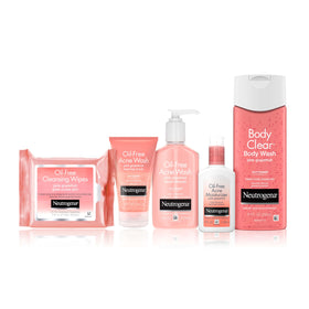 Neutrogena lotion on hand demonstrating smooth application and non-greasy finish