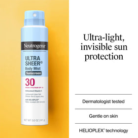 Neutrogena matte finish on arm detail showing non-greasy smooth skin