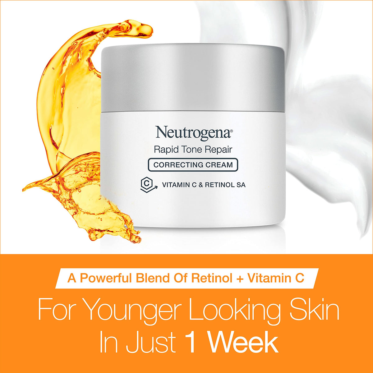 Neutrogena open jar cream texture highlighting hydration boost