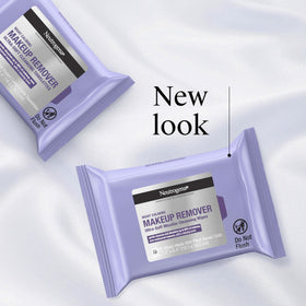 Neutrogena cloth texture close-up highlighting 100% plant-based softness and comfort