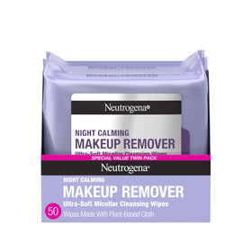 Neutrogena front packaging showing twin pack and calming branding benefit