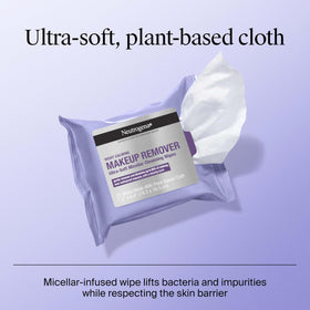 Neutrogena twin pack laid flat showing two 25-count tubs for long-lasting supply