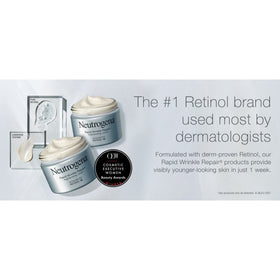 Neutrogena close-up of cream texture, moisturizing hyaluronic-rich formula visible