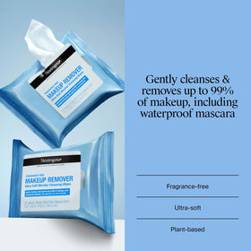 Neutrogena open pack with a single wipe pulled out for easy use
