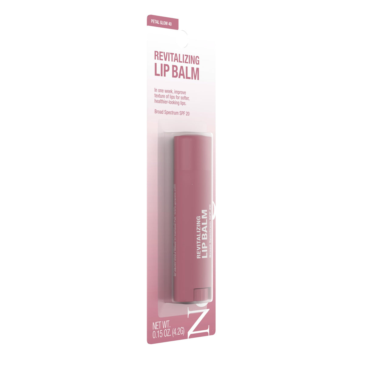 Neutrogena open tube swatch on finger showing sheer Petal Glow