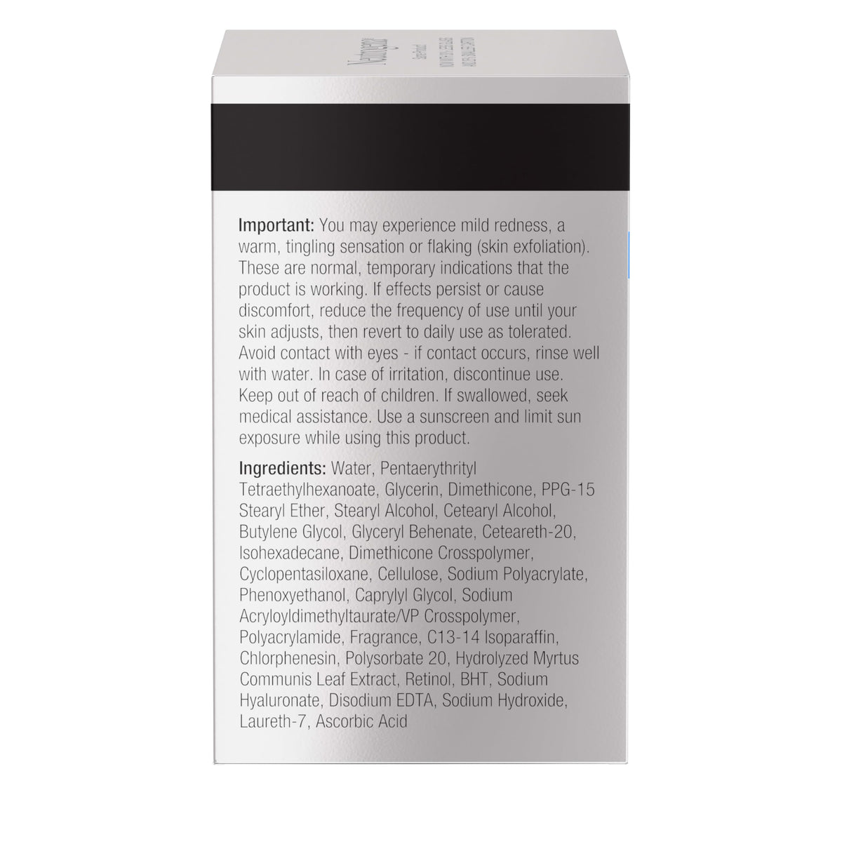 Neutrogena packaging box front showing product information and branding