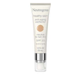 Neutrogena front tube showing packaging and shade, offers convenient daily coverage