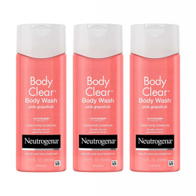 Neutrogena bottle front packaging showing product and grapefruit scent benefits