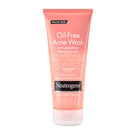 Neutrogena front packaging showing bottle and benefits