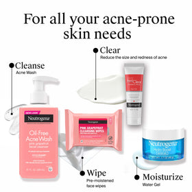 Neutrogena wipes tucked inside a travel bag for on-the-go convenience