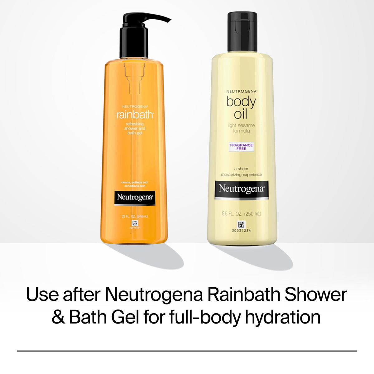 Neutrogena pouring droplet from spout illustrating easy controlled dispensing
