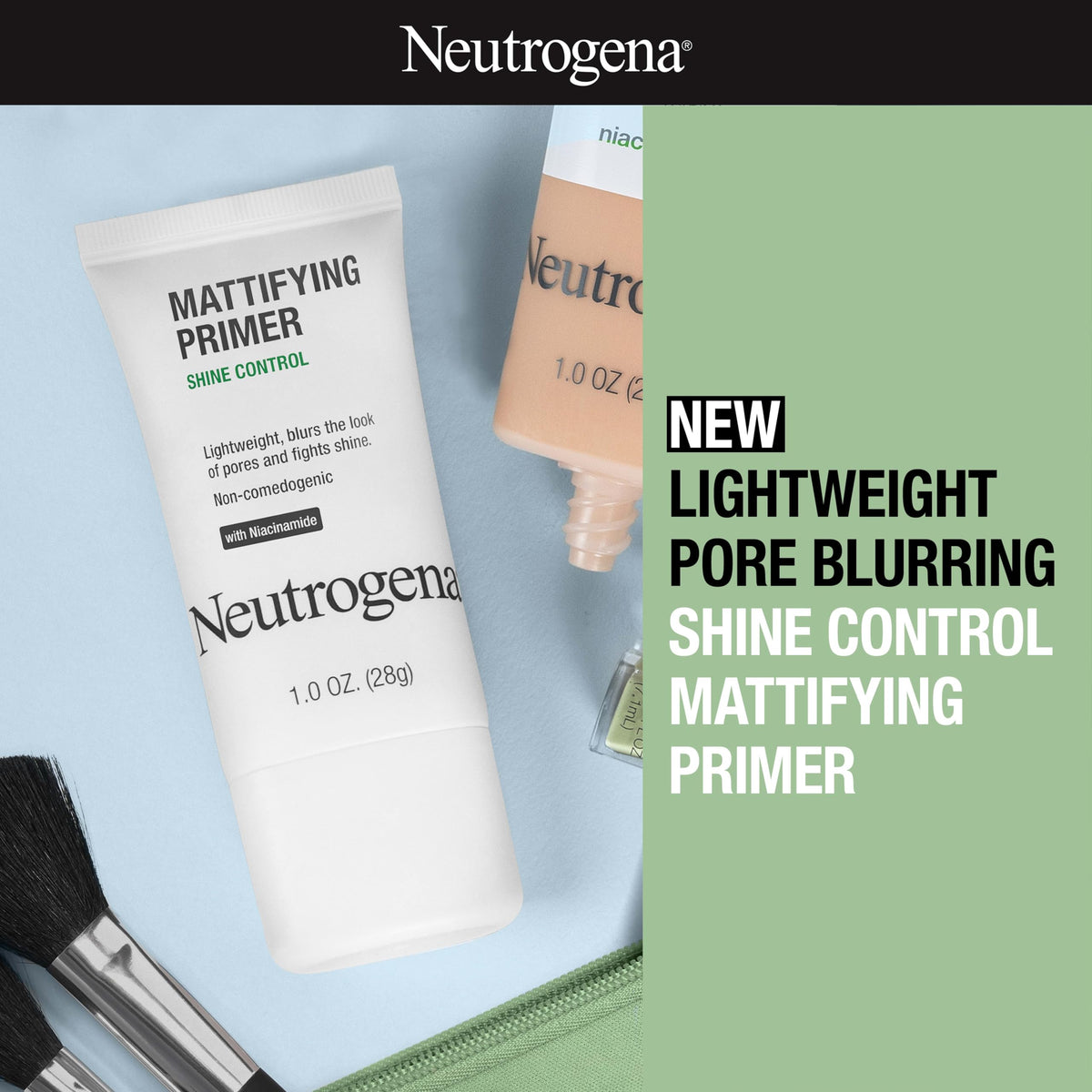 Neutrogena pump dispenser delivering controlled primer for easy use
