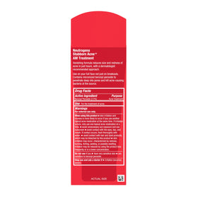 Neutrogena applied under makeup on model, shows compatibility with cosmetics and sunscreen