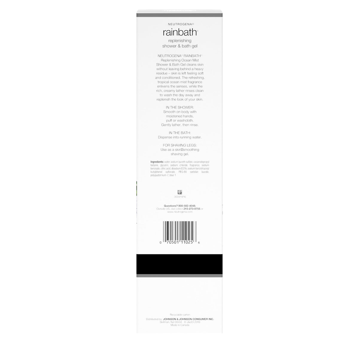 Neutrogena Rainbath in bathroom lifestyle setting conveying spa-like daily routine benefit