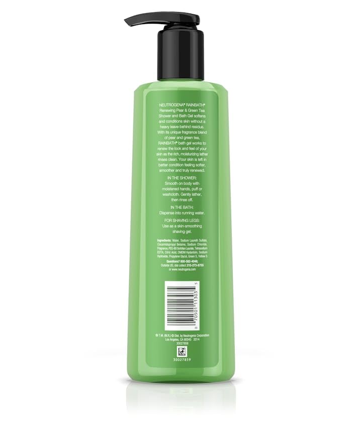 Neutrogena creamy lather texture on palm showing moisturizing foam benefit