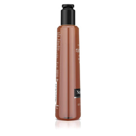 Neutrogena Rainbath size comparison with other bottles showing 8.5 oz travel option