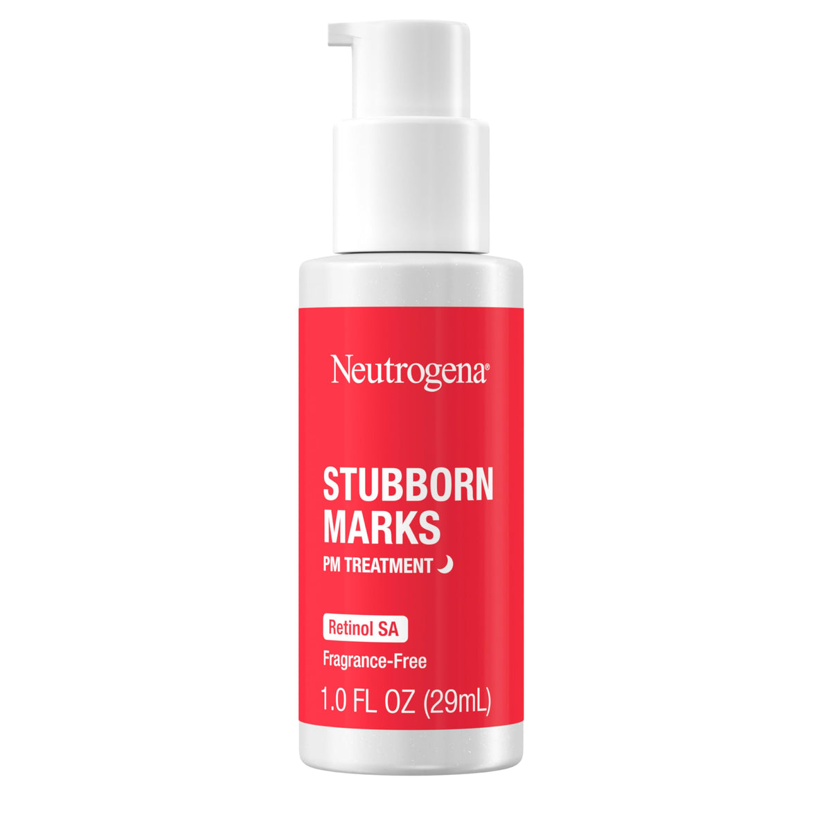 Neutrogena applying treatment to jawline demonstrating targeted use