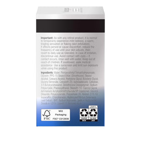 Neutrogena back packaging showing formulation and free-from claims