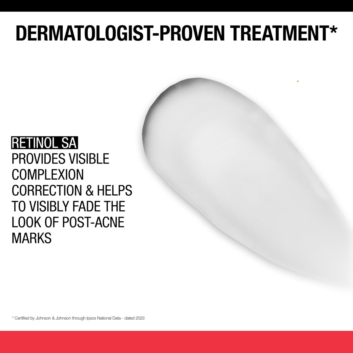 Neutrogena texture on hand showing lightweight spreadability