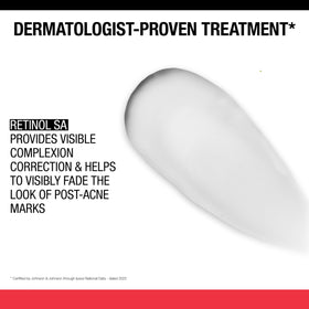 Neutrogena texture on hand showing lightweight spreadability