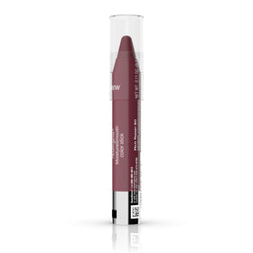 Neutrogena twist-up mechanism close-up showing Rich Raisin shade and smooth dispensing