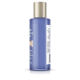 Neutrogena size comparison in hand showing 5.5 fl oz bottle convenience benefit