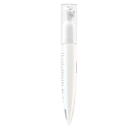 Neutrogena size comparison with a lipstick to show compact 0.5 fl. oz travel-friendly bottle