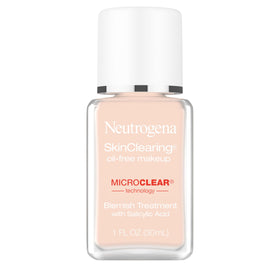 Neutrogena front bottle showing Natural Ivory 20 for clear-looking skin