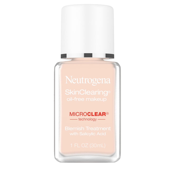 Neutrogena front bottle showing Natural Ivory 20 for clear-looking skin