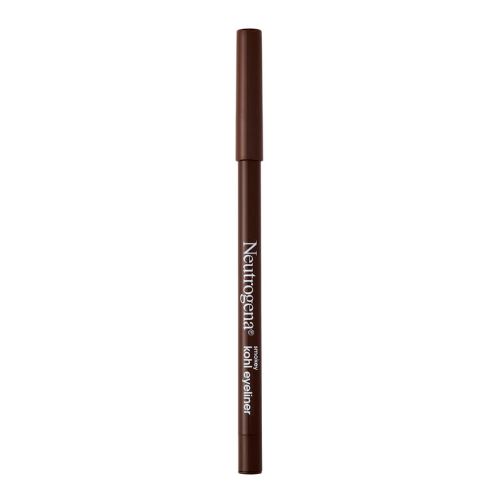 Neutrogena front packaging of smokey kohl dark brown for quick identification