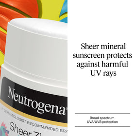 Neutrogena stick twist-up open detail showing easy glide benefit