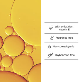 Neutrogena sunscreen being applied to face for priming makeup and sun defense