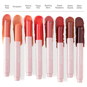 Neutrogena gloss on lips lifestyle image showing radiant, glossy finish