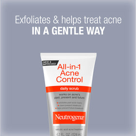 Neutrogena close-up texture highlighting microbeads and smooth cream