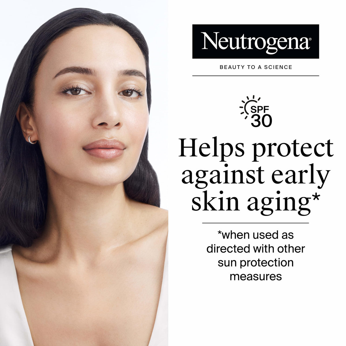 Neutrogena cream texture close-up highlighting smooth hydrating finish