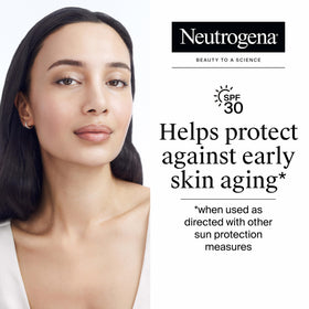 Neutrogena cream texture close-up highlighting smooth hydrating finish