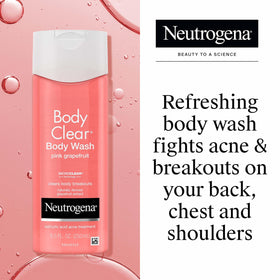 Neutrogena foamy texture close-up illustrating exfoliation and deep-clean feeling