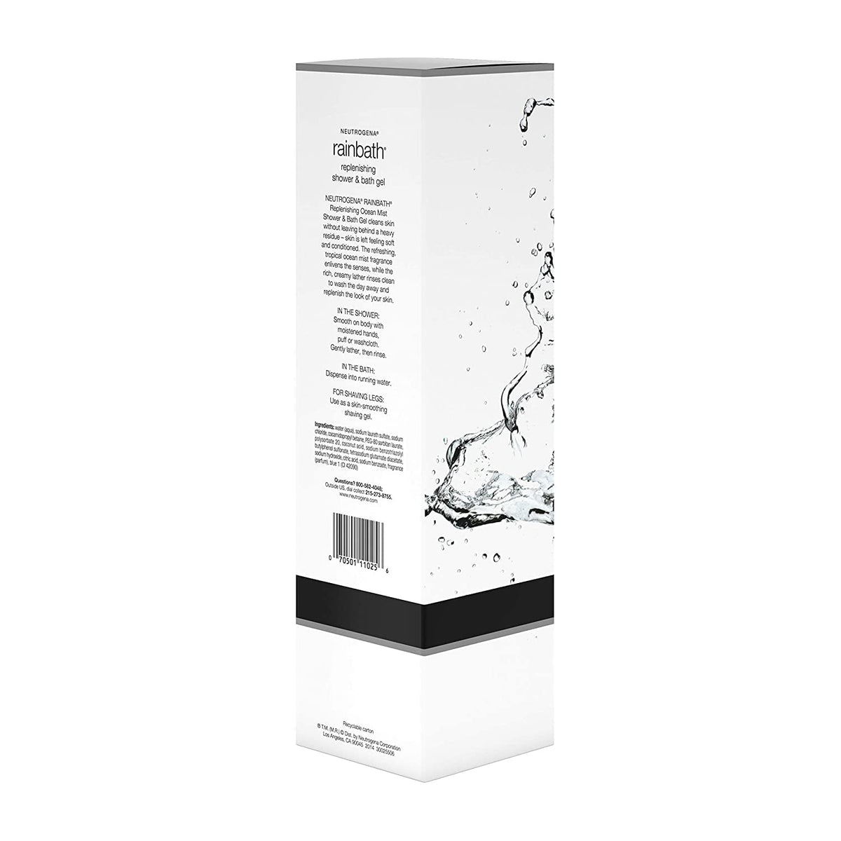 Neutrogena creamy foam on hand demonstrating rich lather and gentle cleansing