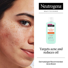 Neutrogena toner close-up texture highlighting lightweight, non-greasy feel