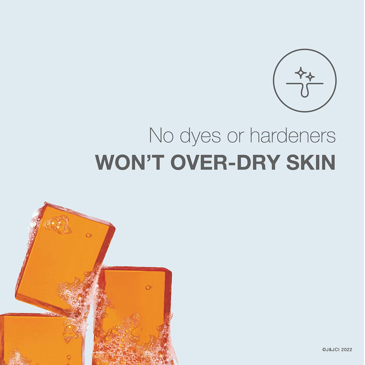 Neutrogena lather in palms demonstrating gentle foam and effective cleansing benefit