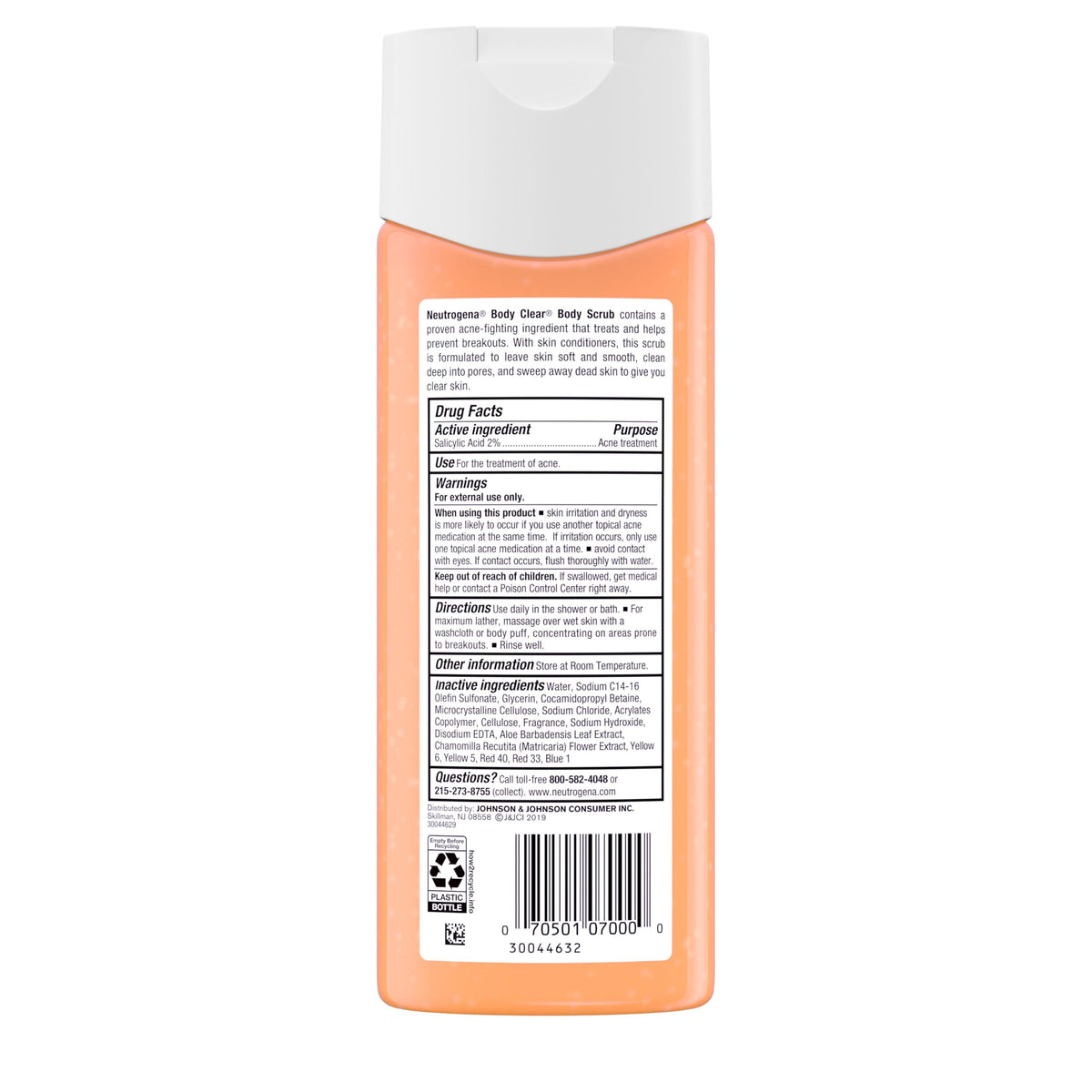 neutrogena bottle beside gym bag showing travel-friendly, daily-use convenience
